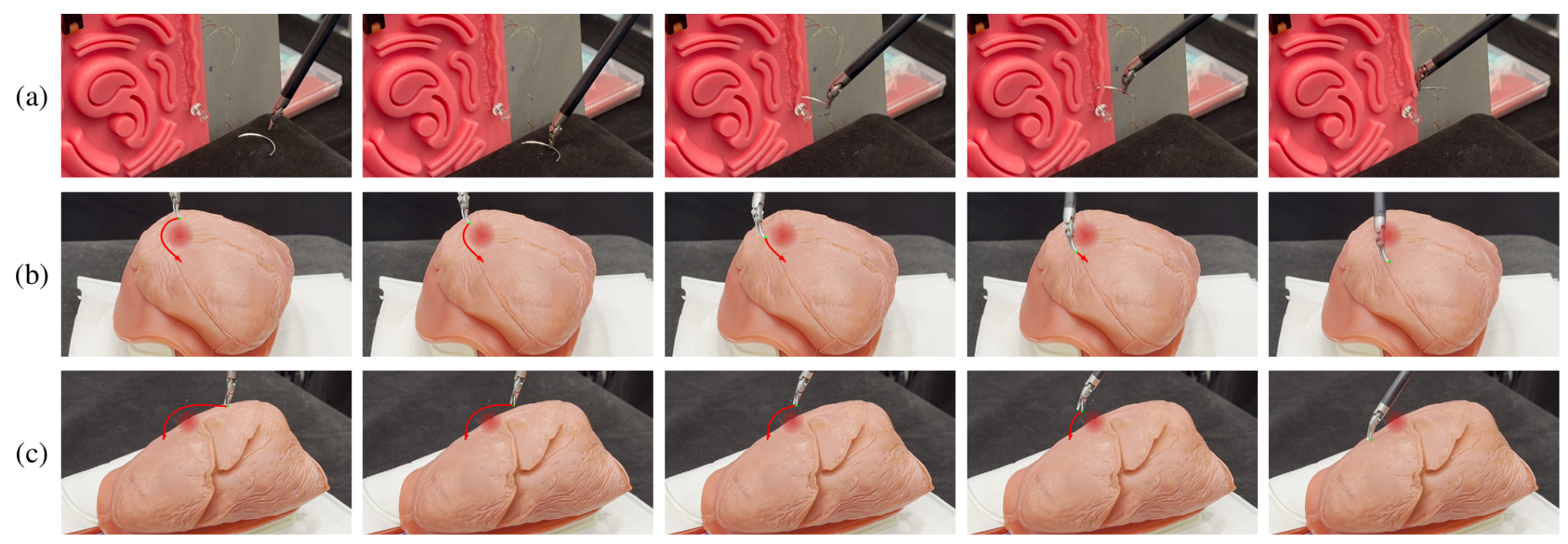 Real World Experiments on dVRK: Suturing and Lung Tumor Resection